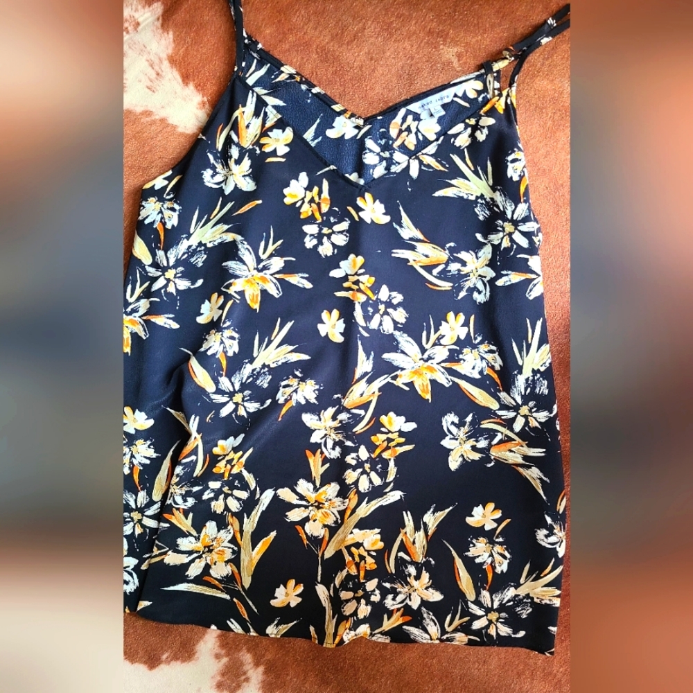 Naked Zebra spaghetti strap blouse